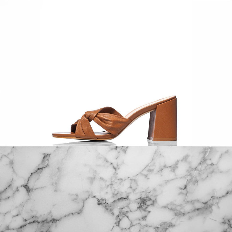 BECKY COGNAC - MULE