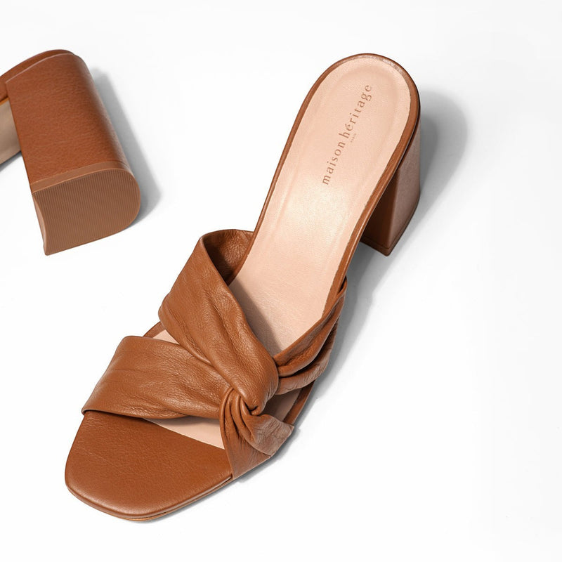 BECKY COGNAC - MULE
