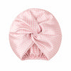 Bonnet de nuit en soie - Soléa Rose vichy - 20 x 30 cm - BONNET DE NUIT