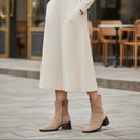 ELLIE BEIGE - BOOTS