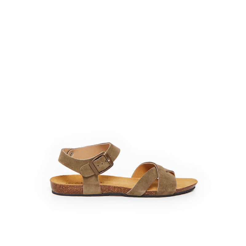 SANDALE BREHAT KAKI - André
