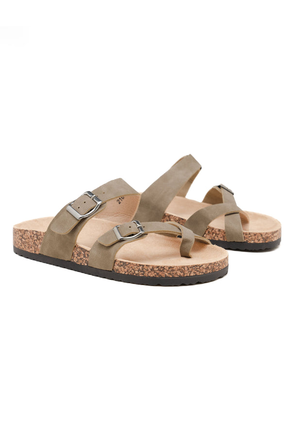 BRITTA TAUPE - MULE