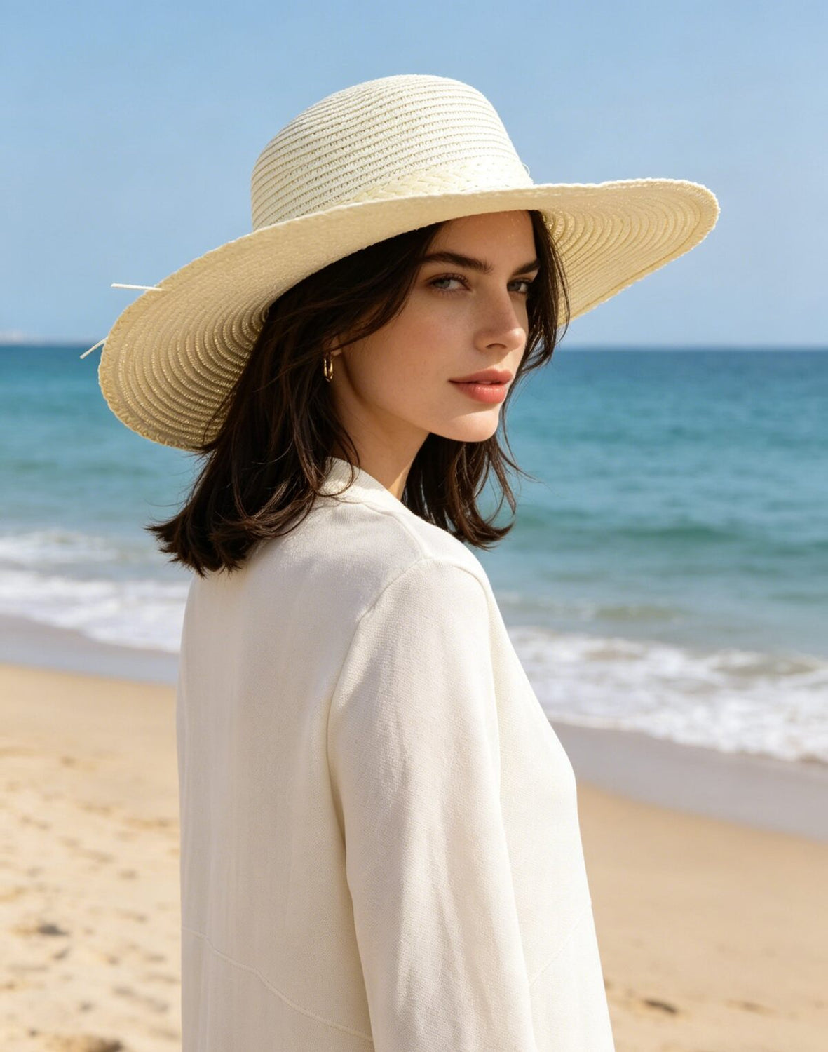 CAPELINE ECRU - TU - CHAPEAU