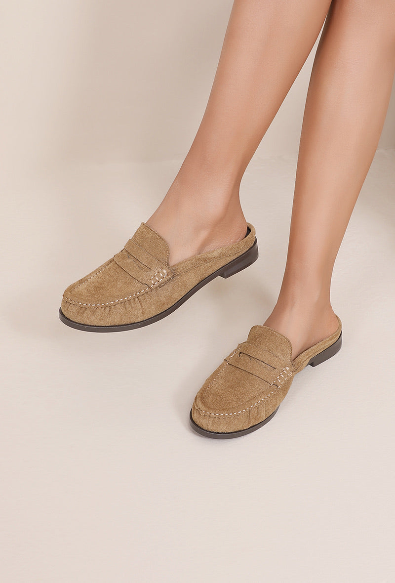 MOCASSIN CELESTINE CAMEL - JOIA BY ANDRE