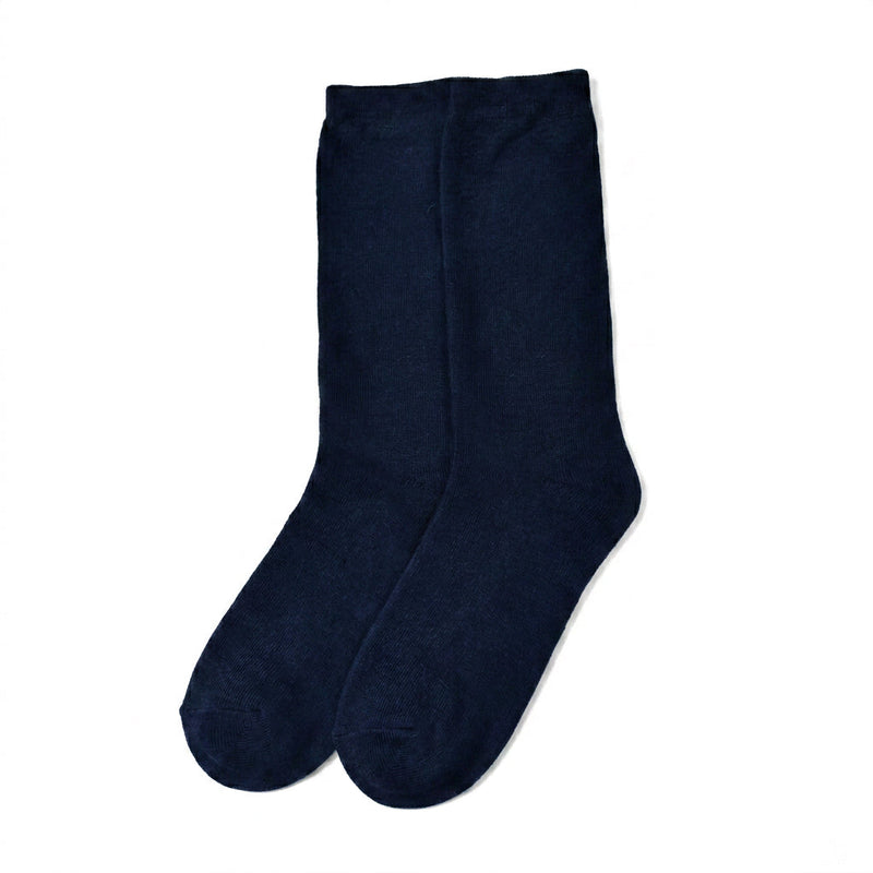Chaussettes en laine Chaleurie - Bleu marine