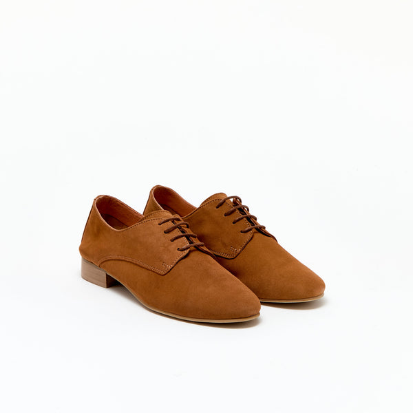 COMPLICE CAMEL SUEDE - DERBY