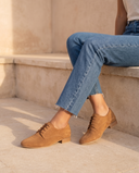 COMPLICE CAMEL SUEDE - DERBY