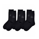 Set de 3 chaussettes Couture - Noir