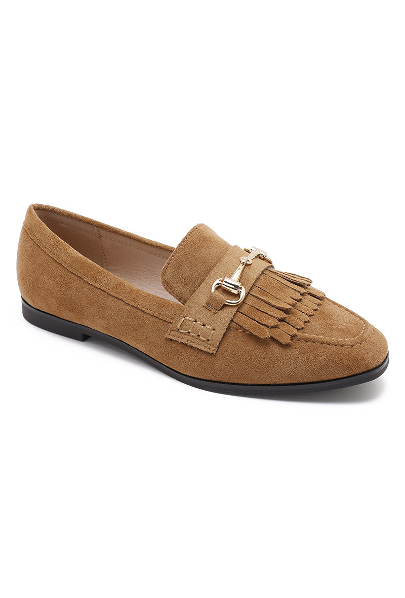 MOCASSIN DOMITILLE CAMEL - JOIA BY ANDRE