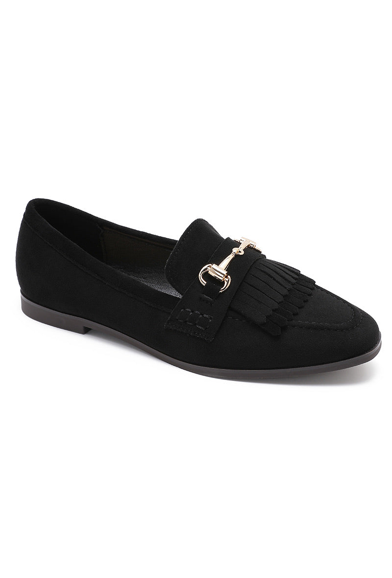 MOCASSIN DOMITILLE NOIR - JOIA BY ANDRE