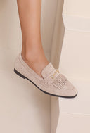 MOCASSIN DOMITILLE TAUPE - JOIA BY ANDRE