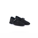 DOSSIA NOIR SUEDE - BALLERINE