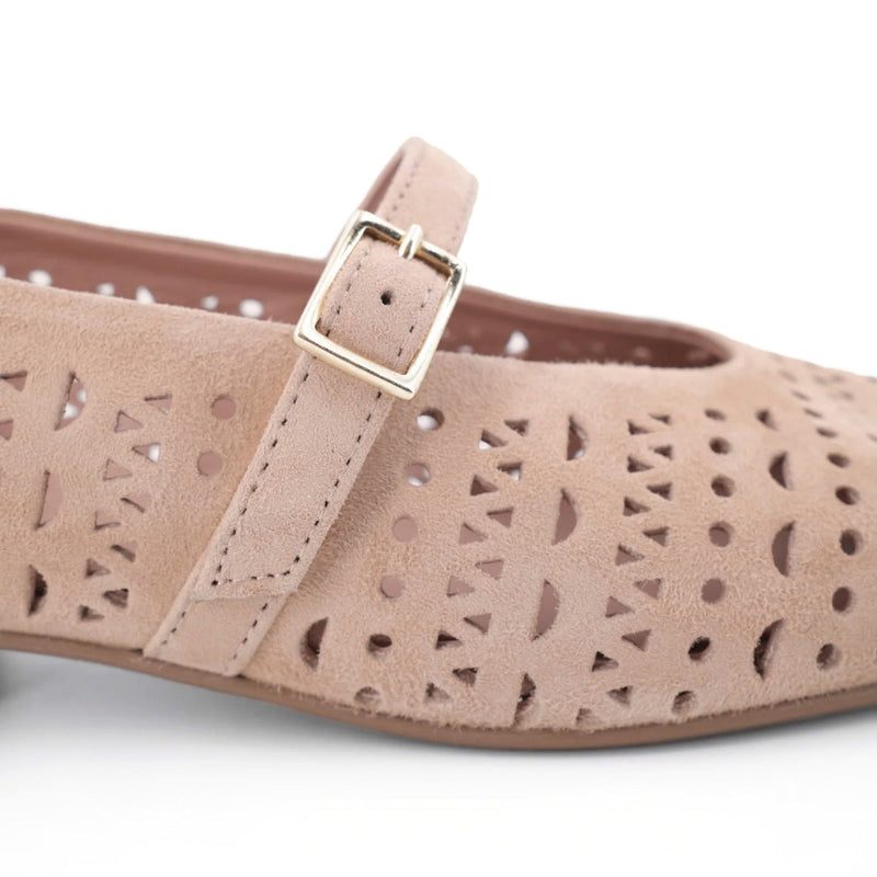 DOSSIA SABLE SUEDE - BALLERINE