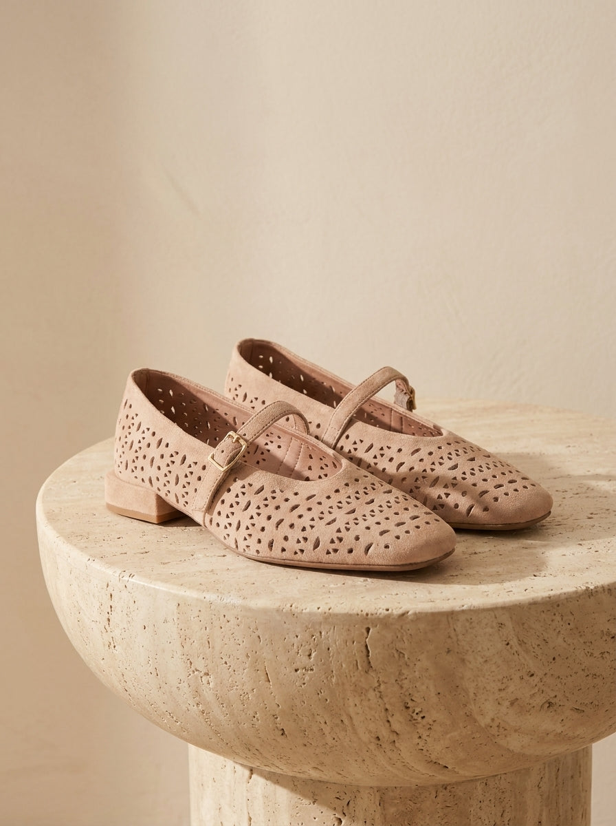 DOSSIA SABLE SUEDE — nature morte