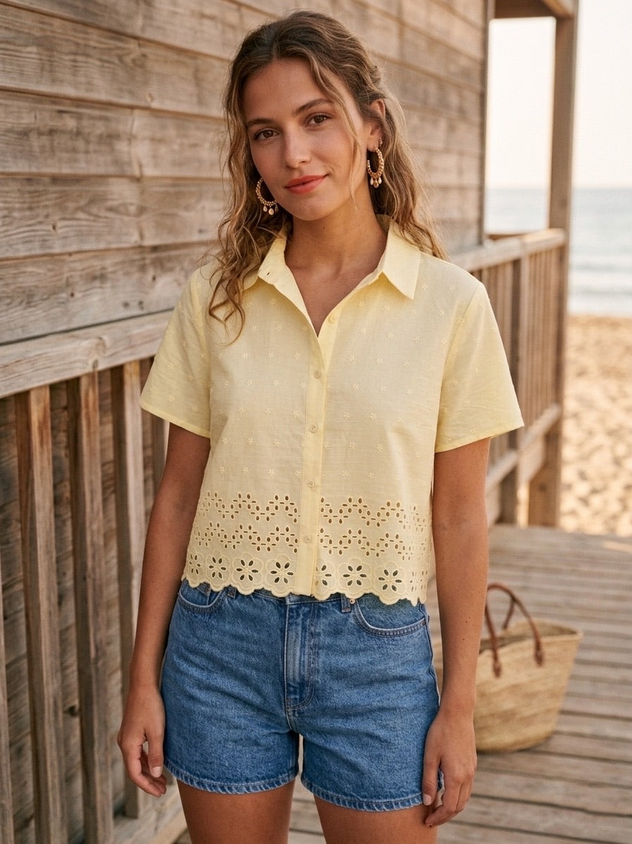 EGLANTINE JAUNE - CHEMISE