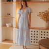 EMELINE BLEU - ROBE LONGUE