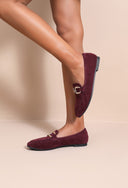 MOCASSIN EMELINE BORDEAUX - JOIA BY ANDRE