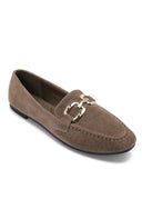 MOCASSIN EMELINE TAUPE - JOIA BY ANDRE