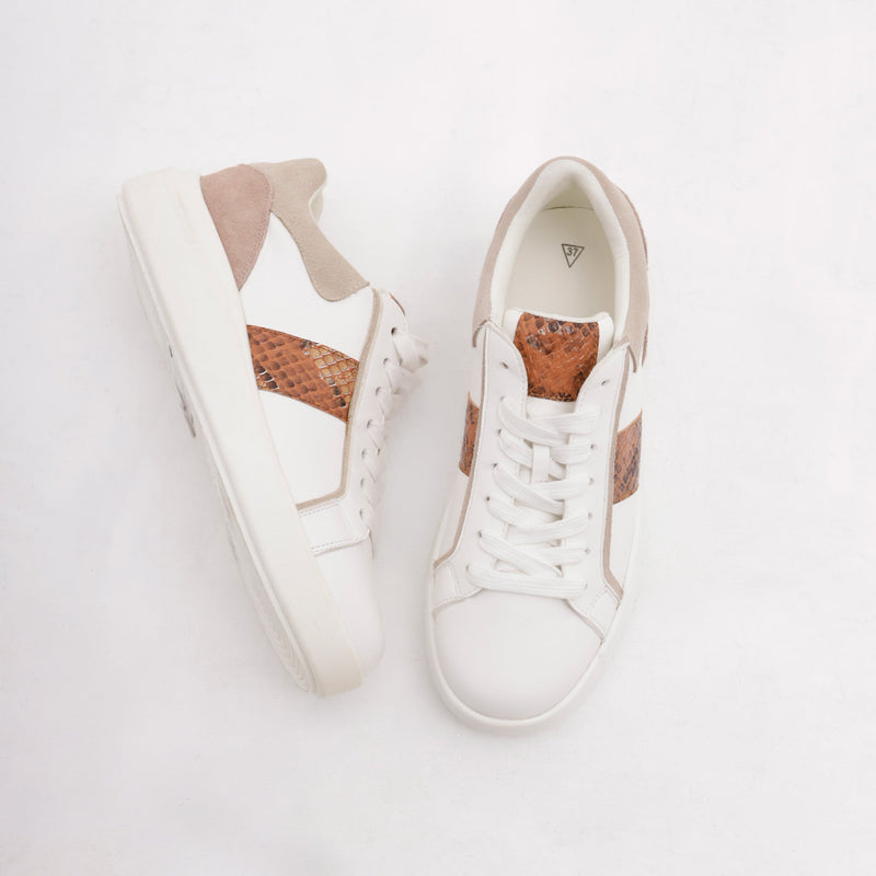 ENEA BLANC/CAMEL - BASKETS