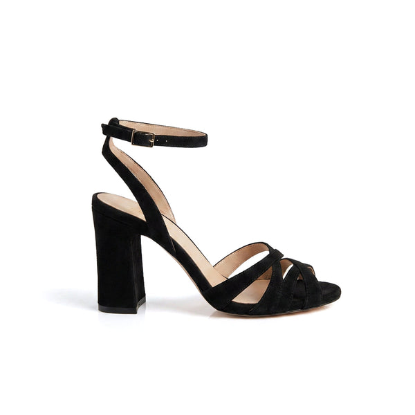 ETIA NOIR SUEDE - ESCARPIN