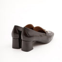 EVITYA NOIR VERNIS - MOCASSIN