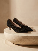 FANYTA NOIR SUEDE — nature morte