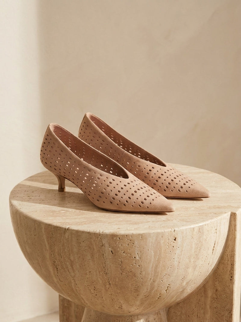 FANYTA SABLE SUEDE — nature morte