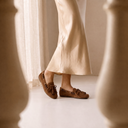 MOCASSIN FAUSTINE MARRON - STEPHAN PARIS BY ANDRE