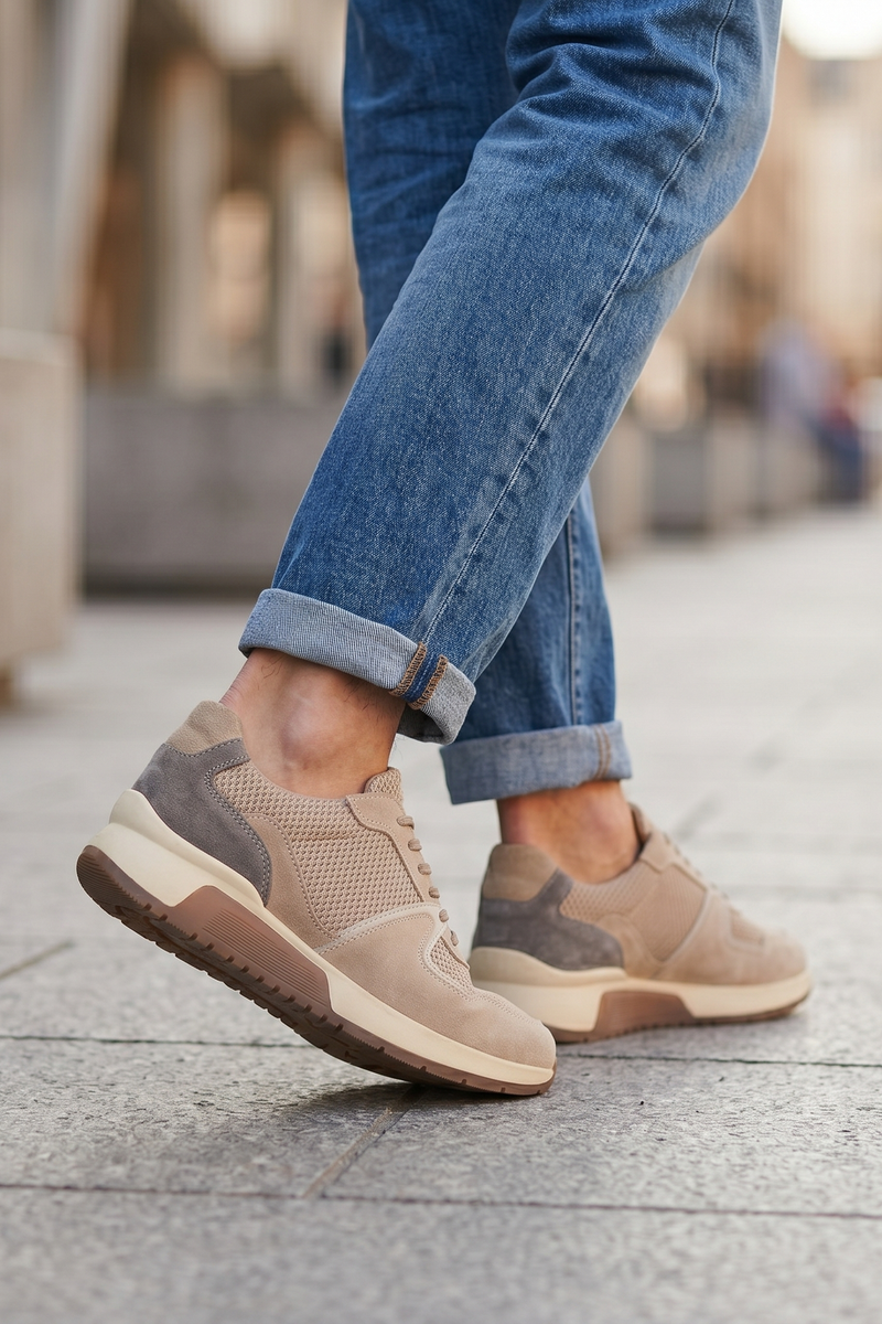 FUTURISTE BEIGE porté