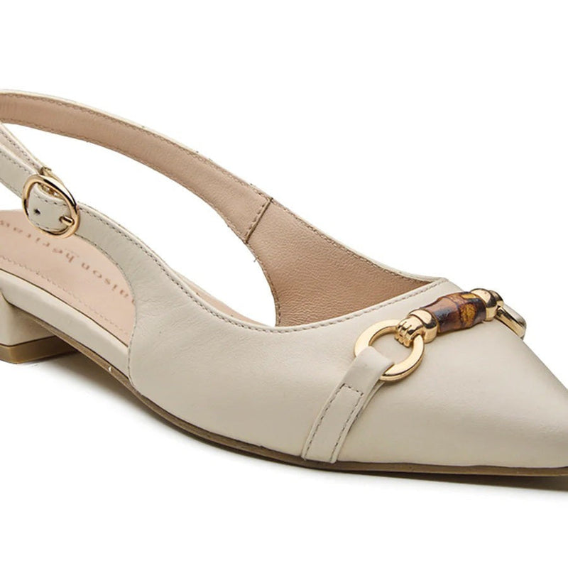 FYRANE ECRU - SLINGBACK