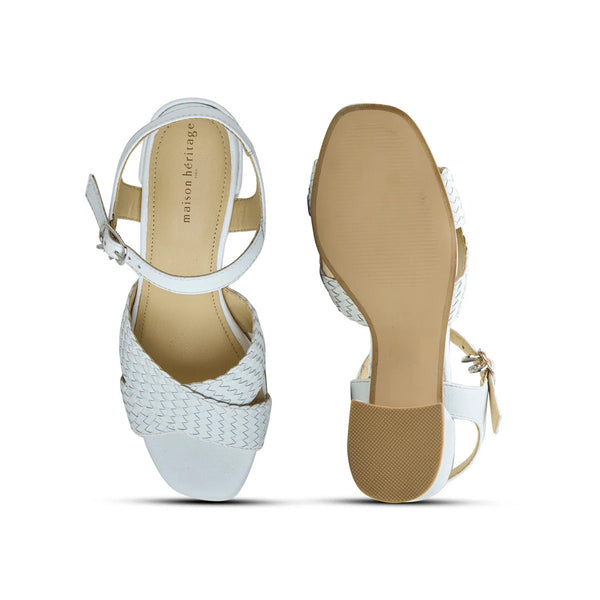 FYRELLE BLANC - SANDALE