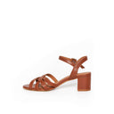 SANDALE GARDENIA COGNAC - André