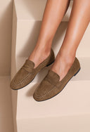MOCASSIN HERMINE CAMEL - JOIA BY ANDRE