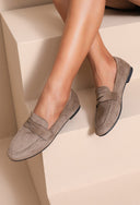 MOCASSIN HERMINE TAUPE - JOIA BY ANDRE