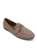 MOCASSIN HERMINE TAUPE - JOIA BY ANDRE