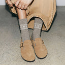 Chaussettes en laine Hivernale - Marron