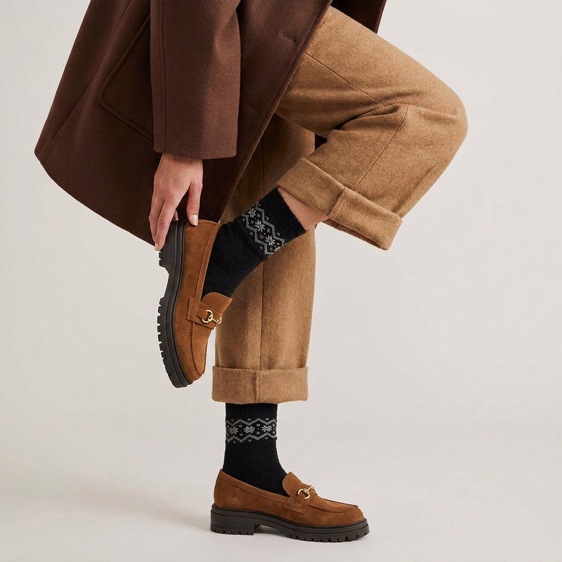 Chaussettes en laine Hivernale - Noir