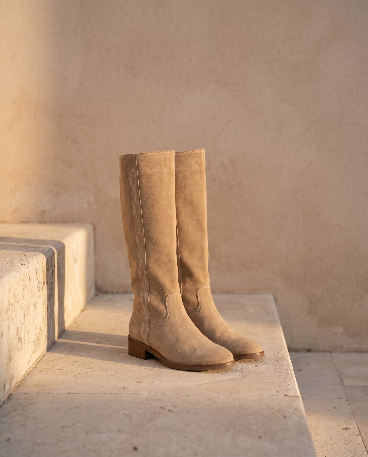 Ingrid Sand Suede