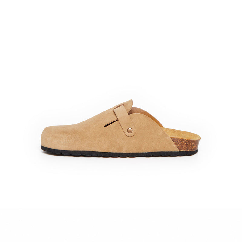 ISABEAU BEIGE SUEDE - MULE