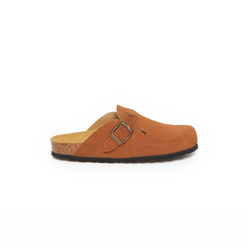 ISABEAU CAMEL SUEDE - MULE