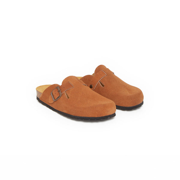 ISABEAU CAMEL SUEDE - MULE
