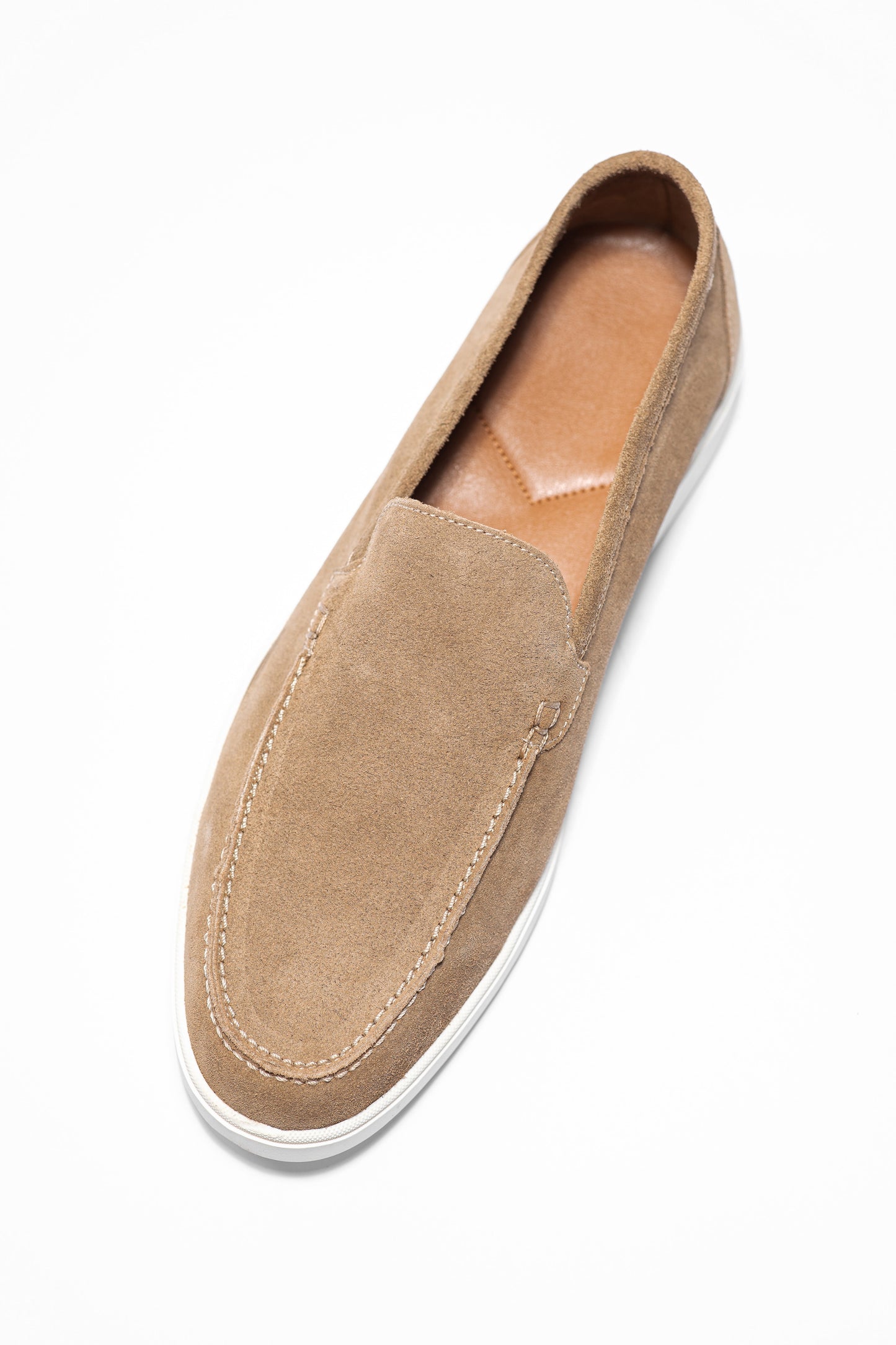 JOHN BEIGE SUEDE - MOCASSIN