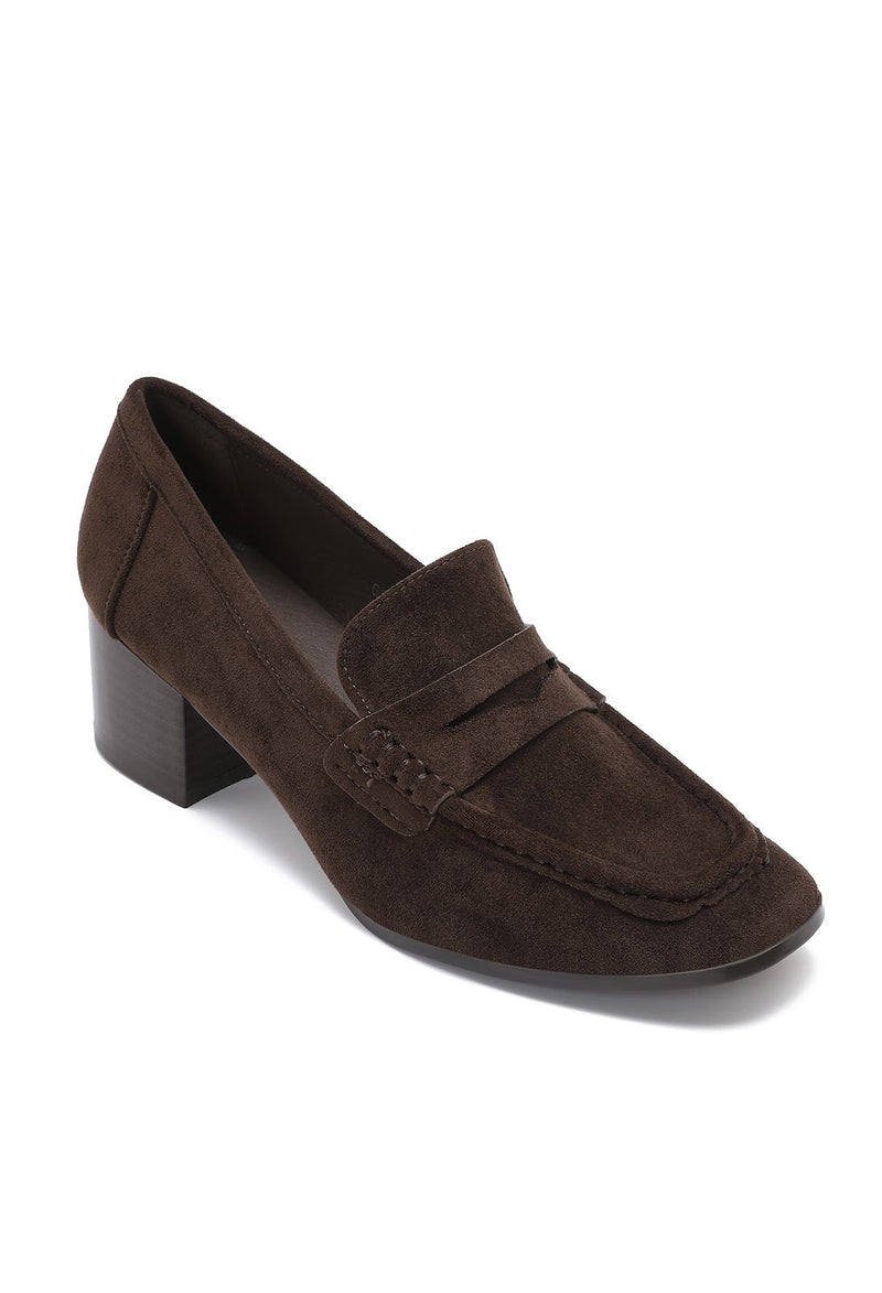 MOCASSIN LEONIE MARRON - JOIA BY ANDRE