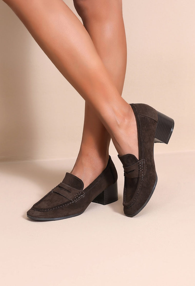 MOCASSIN LEONIE MARRON - JOIA BY ANDRE