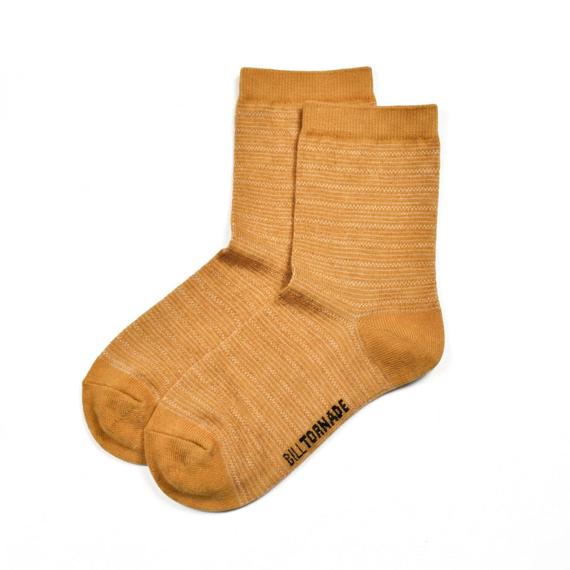 Chaussettes Lignes fins - Jaune