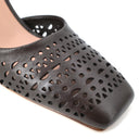 LORNIA NOIR SUEDE - SANDALE