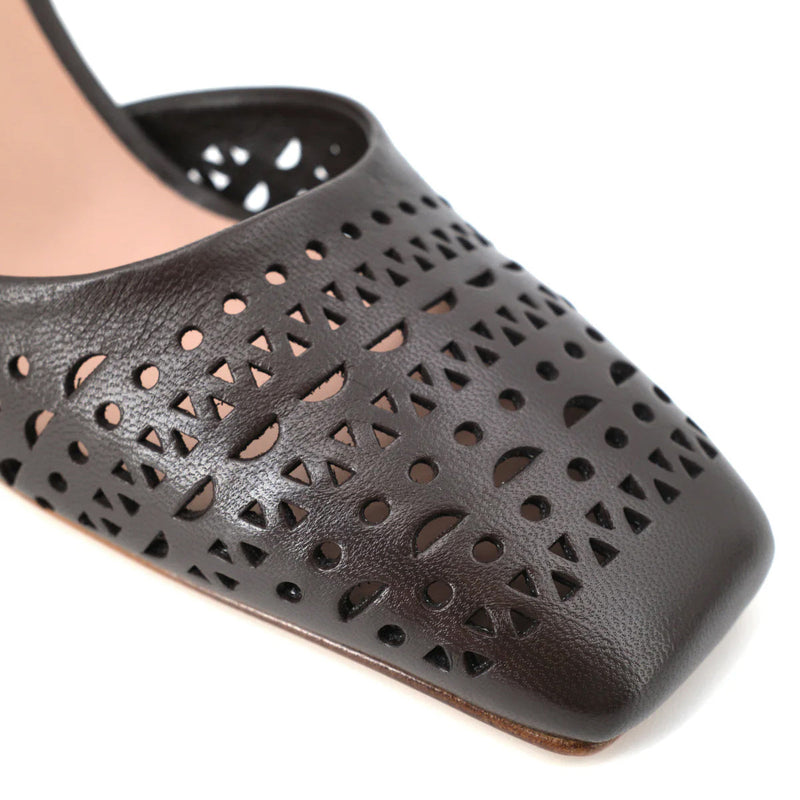 LORNIA NOIR SUEDE - SANDALE