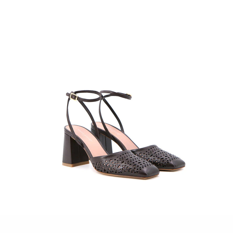 LORNIA NOIR SUEDE - SANDALE