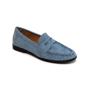 MOCASSIN LOUANNE BLEU - STEPHAN PARIS BY ANDRE