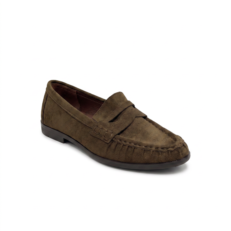 MOCASSIN LOUANNE MARRON - STEPHAN PARIS BY ANDRE